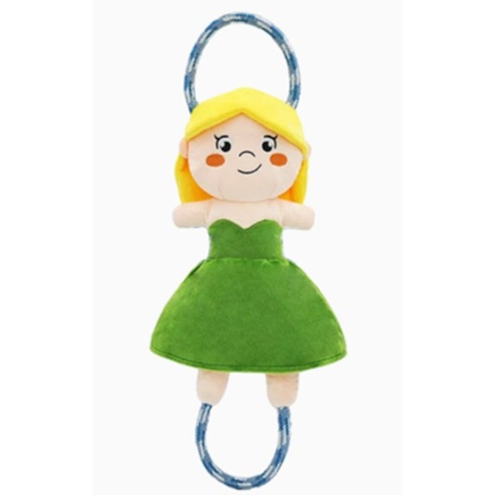 HUGSMART RopeFunz Castle Story Princess DURABLE Dog Tug Toy (NEW &‎ SO CUTE!)